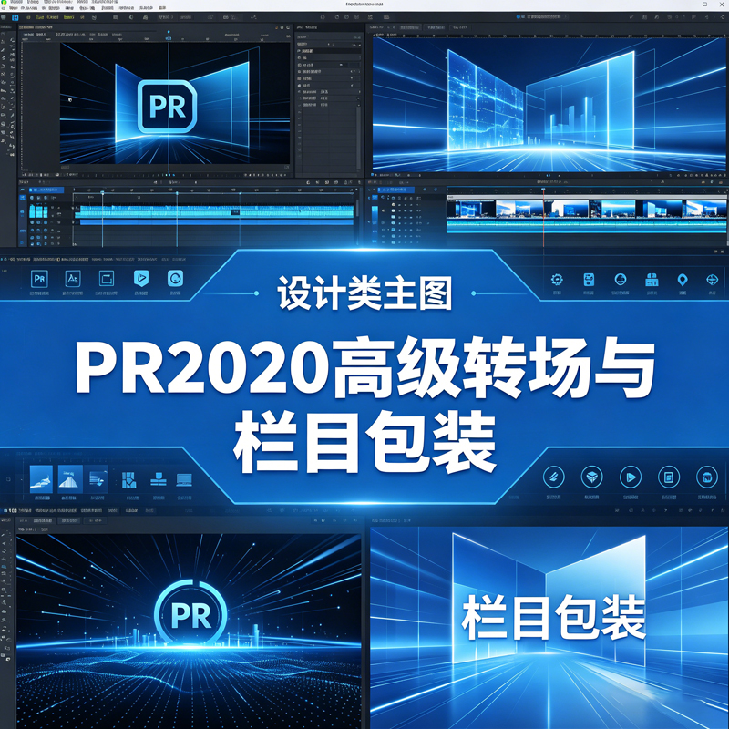 PR2020高级转场与栏目包装教程