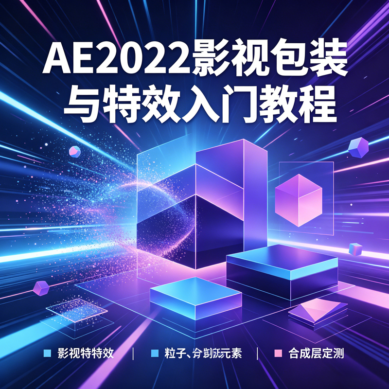 AE2022影视包装与特效入门教程